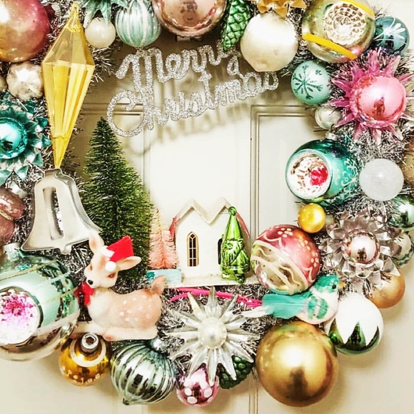 🎄SOLD🎄   BREATHTAKING HOLIDAY WREATH - Picture 2 of 2